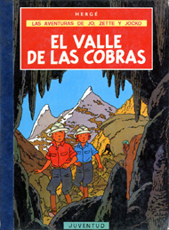 Portada de El valle de las cobras