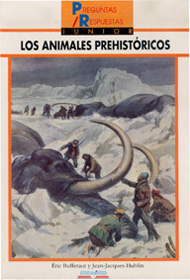 Portada de Los animales prehistóricos