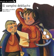 Portada de El vampiro debilucho