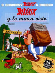 Portada de Astérix y lo nunca visto