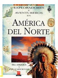 Portada de Exploradores y aventureros en América del Norte