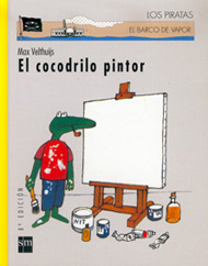 Portada de El cocodrilo pintor