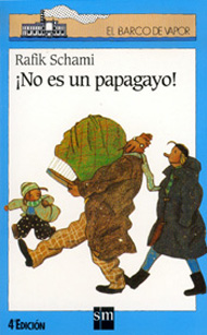 Portada de ¡No es un papagayo!