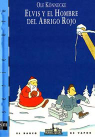 Portada de Elvis y el hombre del abrigo rojo