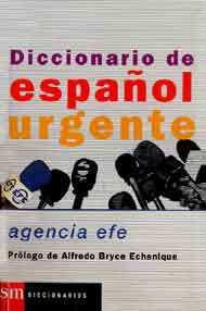 Portada de Diccionario de español urgente