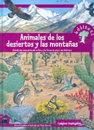 Portada de Animales de los desiertos y las montañas