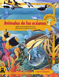 Portada de Animales de los océanos