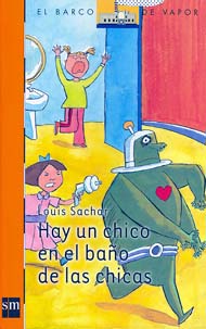 Portada de Hay un chico en el baño de las chicas