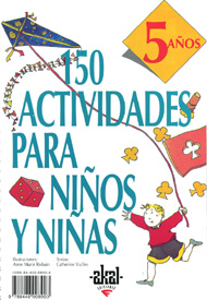 Portada de 150 actividades para niños y niñas