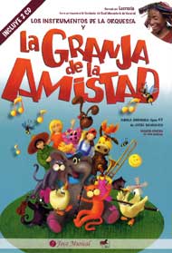 Portada de Los instrumentos de la orquesta y La granja de la amistad