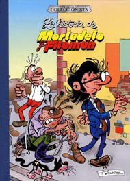 Portada de La historia de Mortadelo y Filemón