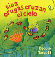 Portada de Diez orugas cruzan el cielo