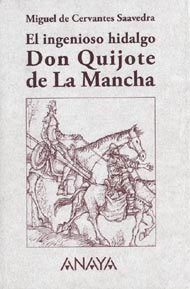 Portada de El ingenioso hidalgo Don Quijote de la Mancha
