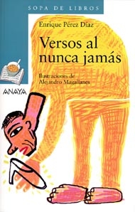 Portada de Versos al nunca jamás