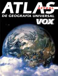 Portada de Atlas actual de geografía universal Vox