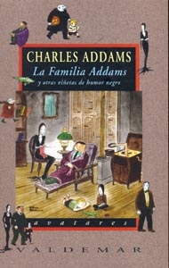 Portada de La Familia Addams y otras viñetas de humor negro