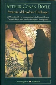 Portada de Aventuras del Profesor Challenger