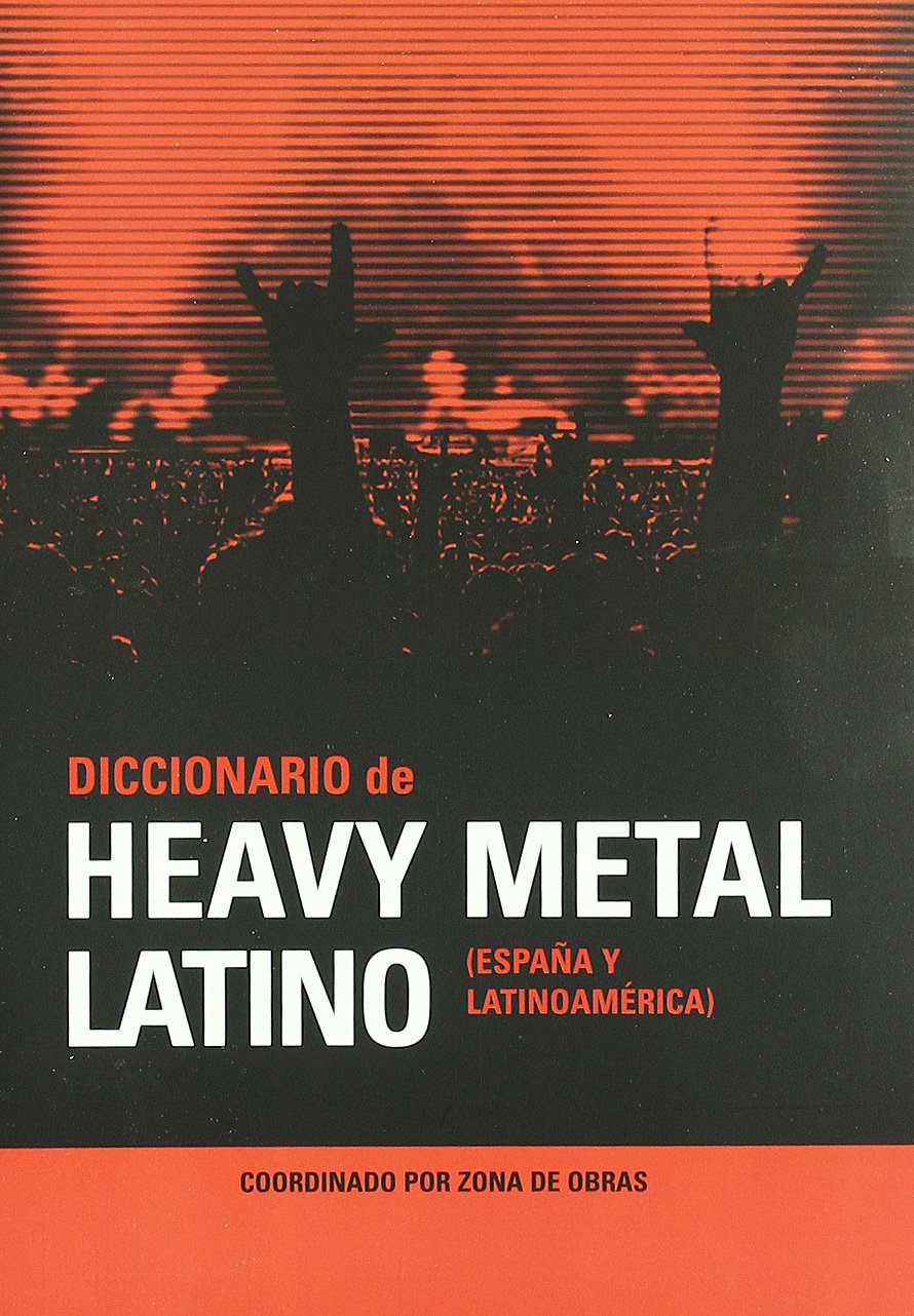 Portada de Diccionario de heavy metal latino