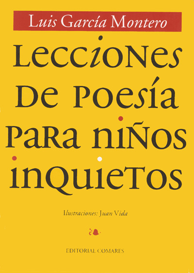 Portada de Lecciones de poesía para niños inquietos