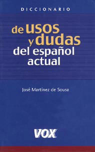 Portada de Diccionario de usos y dudas del español actual