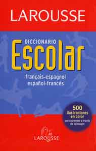 Portada de Diccionario escolar français-espagnol, español-francés