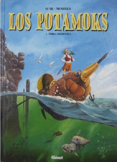 Portada de Los Potamoks. Terra Incógnita