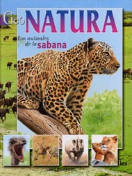 Portada de Los animales de la sabana