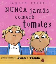 Portada de Nunca jamás comeré tomates