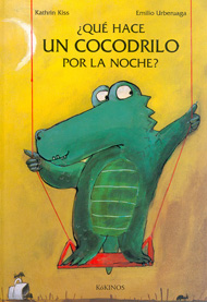 Portada de ¿Qué hace un cocodrilo por la noche?