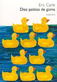 Portada de Diez patitos de goma