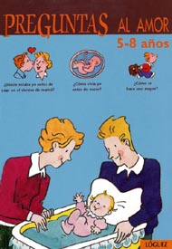 Portada de Preguntas al amor, 5-8 años