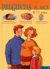 Portada de Preguntas al amor, 8-11 años.