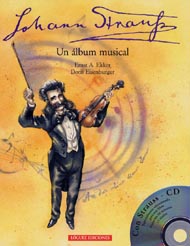 Portada de Johann Strauss. Un álbum musical