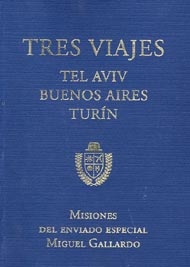 Portada de Tres viajes