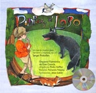 Portada de Pedro y el lobo