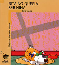 Portada de Rita no quería ser  niña