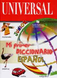 Portada de Mi primer diccionario español