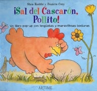 Portada de ¡Sal del cascarón, Pollito!