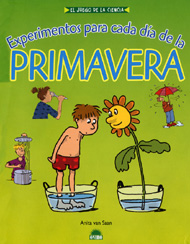 Portada de Experimentos para cada día de la primavera
