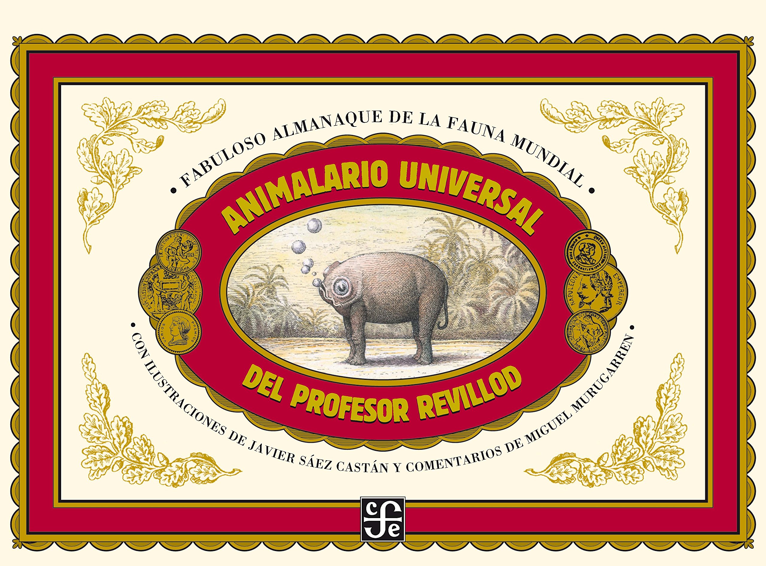 Portada de Animalario universal del profesor Revillod