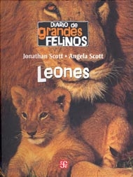 Portada de Diario de grandes felinos. Leones