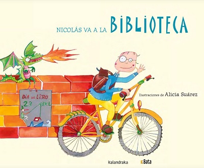 Portada de Nicolás va a la biblioteca