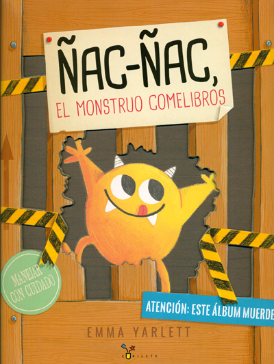 Portada de ÑAC-ÑAC, el monstruo comelibros