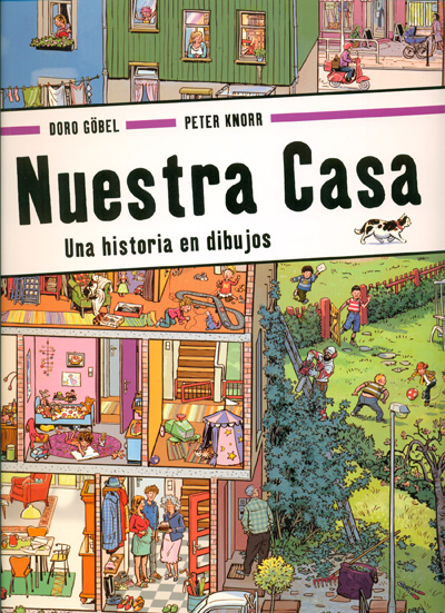 Portada de Nuestra casa. Una historia en dibujos
