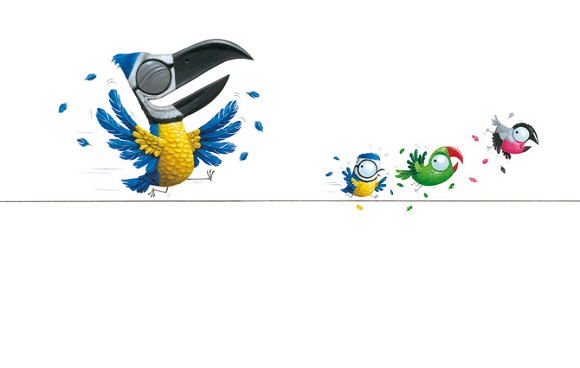 Ilustración de Cuervo