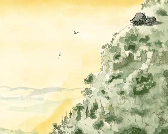 Ilustración de La señora de los libros