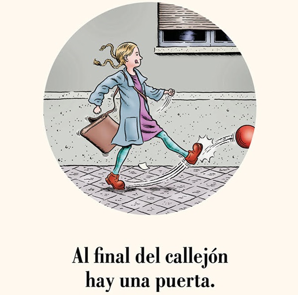 Ilustración de Al final. Un cuento ilustrado
