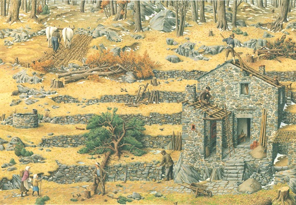 Ilustración de La casa