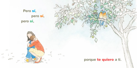Ilustración de Estaba la pájara pinta