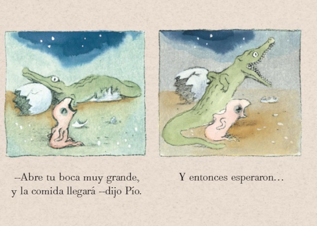 Ilustración de Coco y Pío